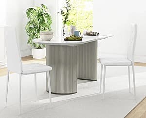 Железный стул HomCom 835-835V01WT 41x50x97см (White)