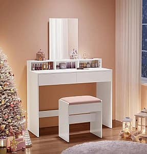 Masa de machiaj Vasagle RDT163W01 (White)