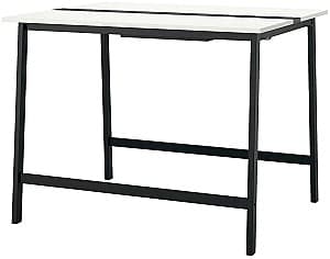 Masa de birou IKEA Mittzon 140x108x105 Alb/Negru