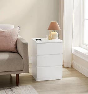 Прикроватная тумбочка Vasagle LET631W14 (White)