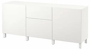 Comoda IKEA Besta/Lappviken/Stubbarp sertare/sina sertar inchidere lina 180x42x74 Alb