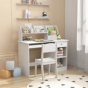 Письменный стол Costway HY10161WH (White)