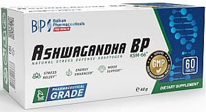 Supliment alimentar Balkan Pharmaceuticals Ashwaganda 600 mg. 60tablete
