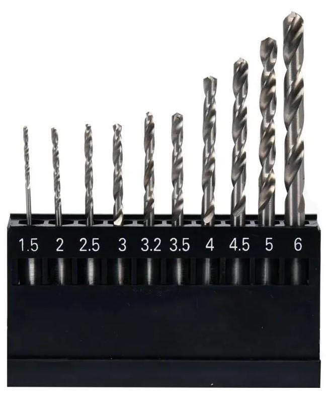 Сверло Yato DIN338 1.5 - 6 мм 10 шт.