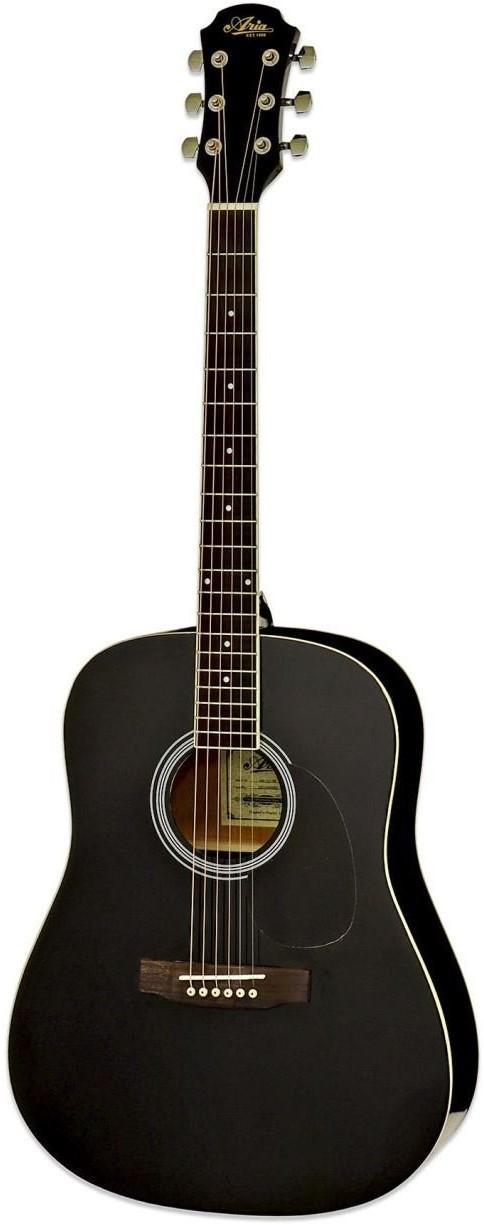Акустическая гитара Aria AWN-15 BK