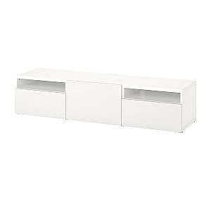 Tumba pentru televizor IKEA Besta white/Laxviken