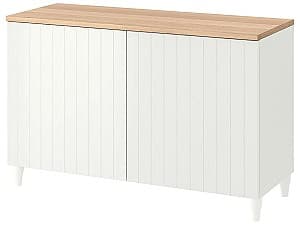 Комод IKEA Besta с дверцами 120x42x76 Белый/Суттервикен/Каббарп Белый