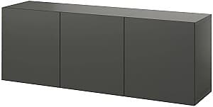 Comoda IKEA Besta/Lappviken 180x42x64 Gri Inchis (suspendata)