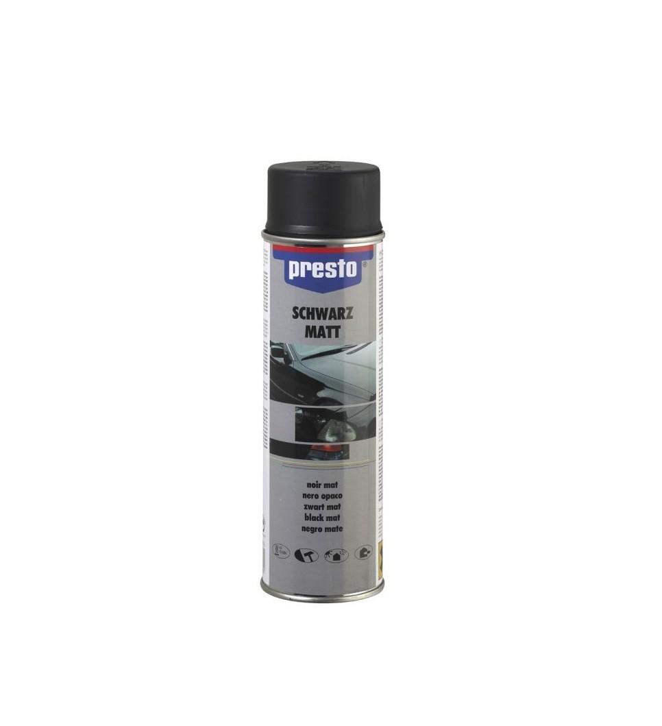 Vopsea auto Presto Black Mat 500 ml (428955)