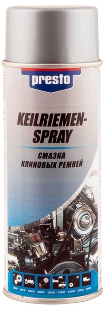 Смазка автомобильная Presto Keilriemen Spray 400 мл (217821)