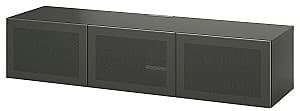 Tumba pentru televizor IKEA Besta 180x42x38 Gri Inchis/Mortviken Gri Inchis