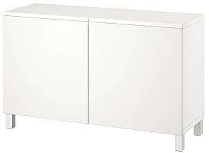 Комод IKEA Besta с дверцами 120x42x74 Белый /Вастервикен/Стуббарп Белый