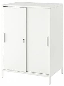 Comoda IKEA Trotten cu usi glisante 80x110 Alb