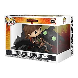 Figurina personaj Funko Pop Hiccup with Toothless seria How to train your Dragon 2