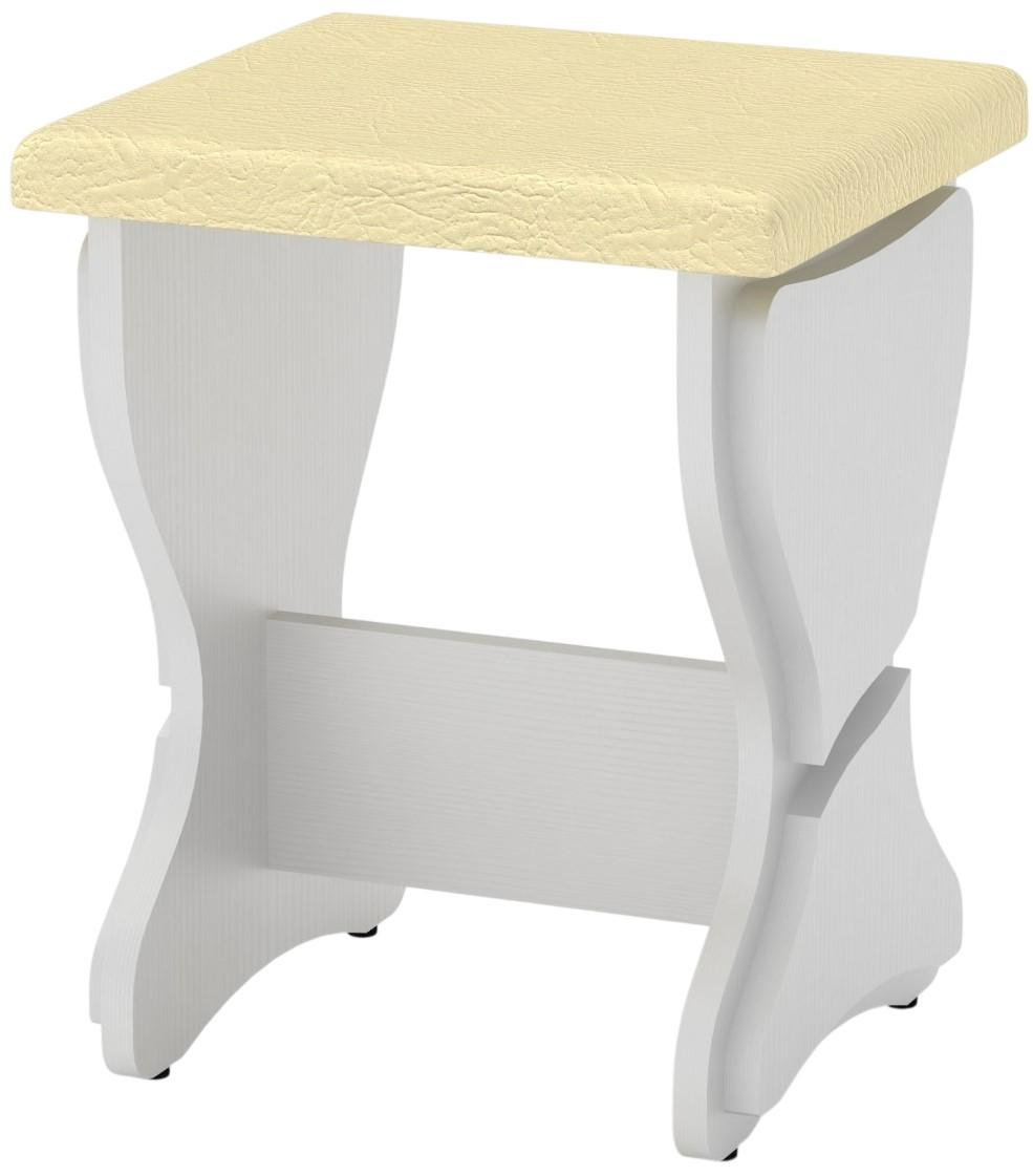 Табуретка KompaniT Т-3 Нимфея Альба/Слоновая кость