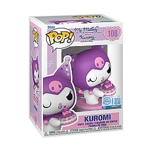 Figurina personaj Funko Pop Kuromi cu torta (87169)