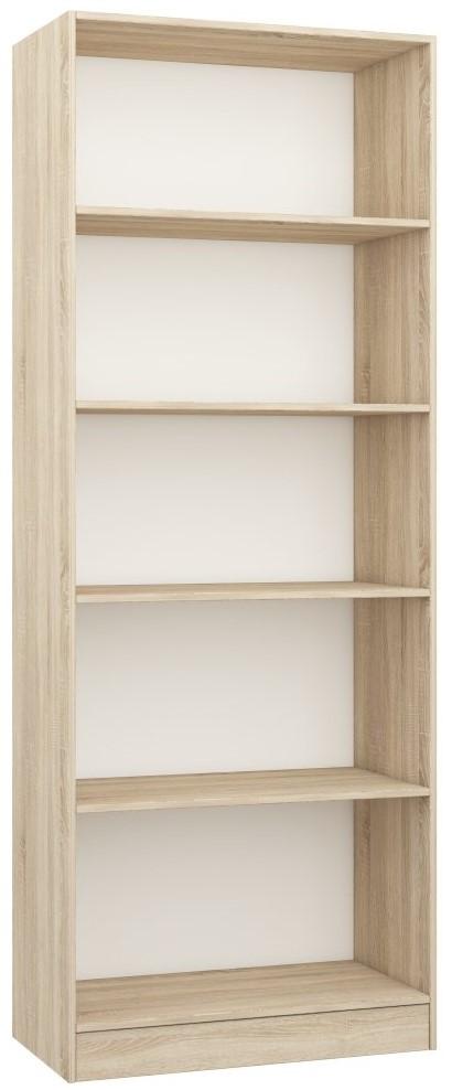 Etajera Mobildor Lux Practik (80x38x210H cm) Stejar Sonoma