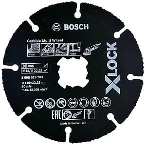 Disc de taiere Bosch X-Lock 115x22.23 mm
