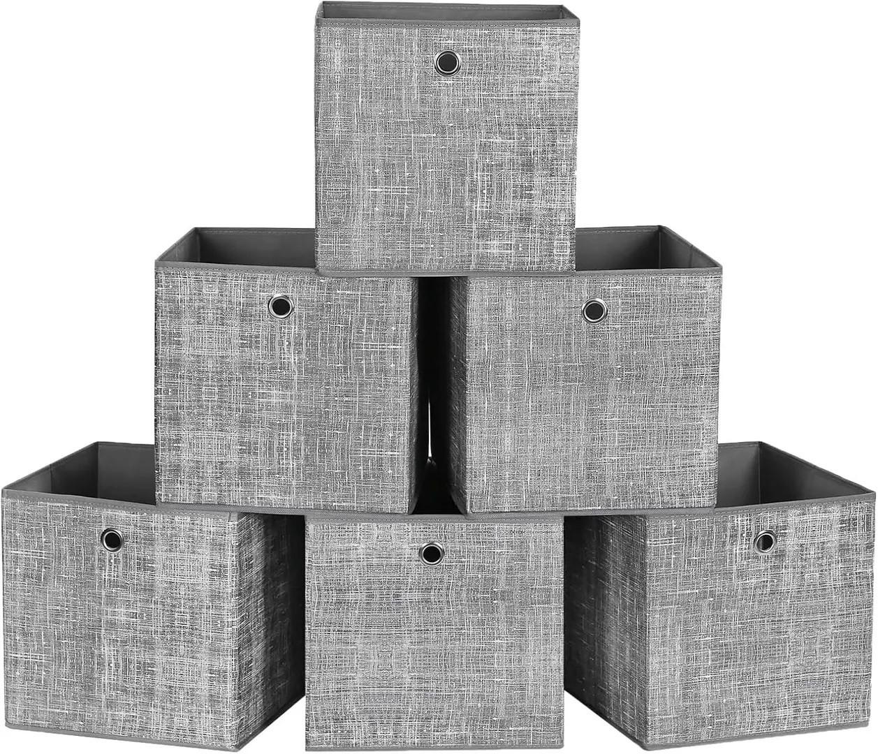 Cos pentru jucarii Songmics RFB02LG-3 (Flecked Grey)