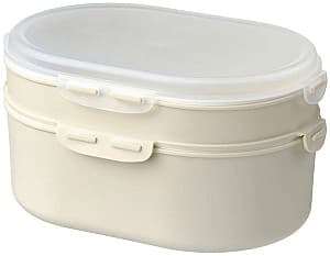 Set de recipiente alimentare IKEA Utbjuda (Gri Deschis-Bej)