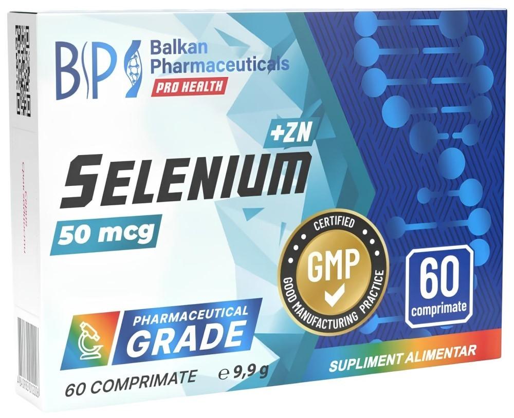 Vitamine Balkan Pharmaceuticals SELENIUM + ZN 60tablete