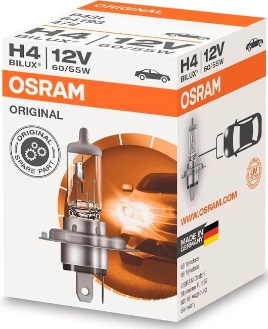 Lampa auto Osram 64193 Night Breaker Unlimited H4 12V 60/55W 3900K