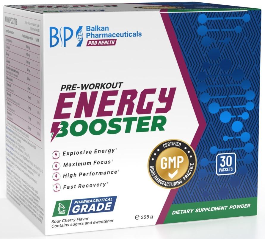 PRE-Workout Balkan Pharmaceuticals ENERGY BOOSTER 30plicuri