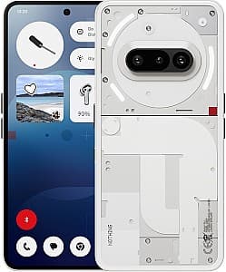 Мобильный телефон Nothing Phone 3a 12/256GB White
