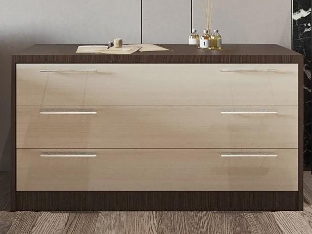 Comoda PS K-120 (3 sert.) Wenghe / Chamonix Deschis