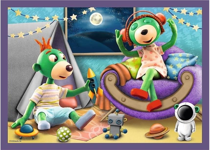 Puzzle Trefl 4in1 Trefliks before Bedtime (34399)