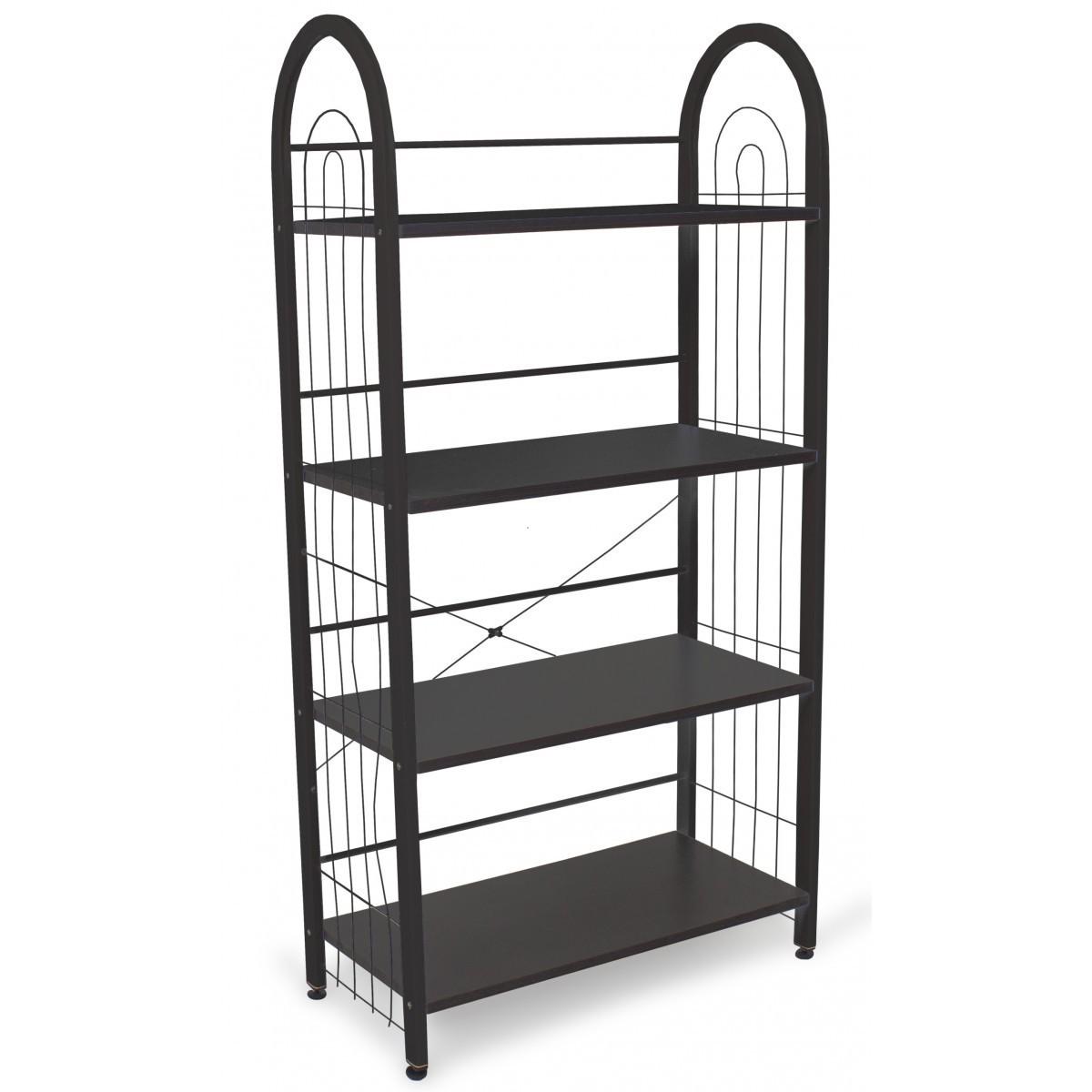 Raft pentru incaltaminte DP P-01 (62x30x122) Black