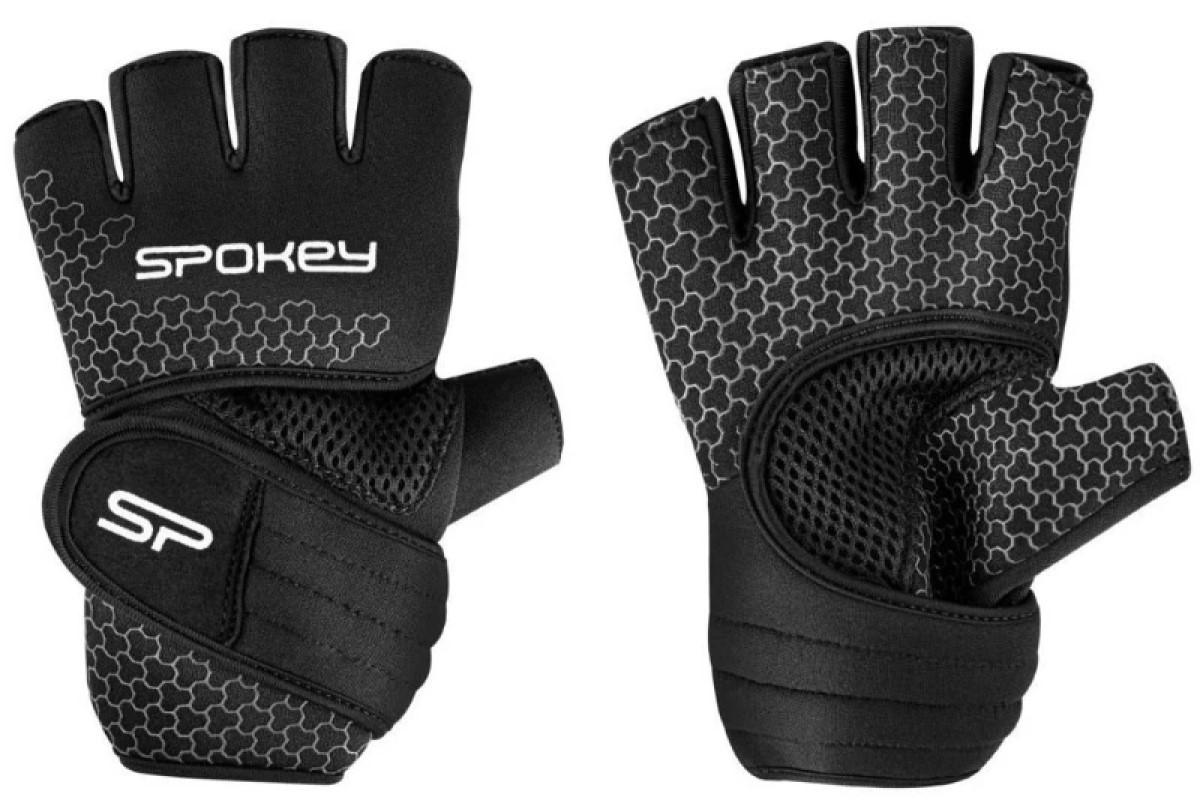 Manusi fitness Spokey Lava M Black 928975