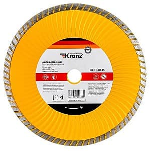Диск для болгарки Kranz Turbo Volna
