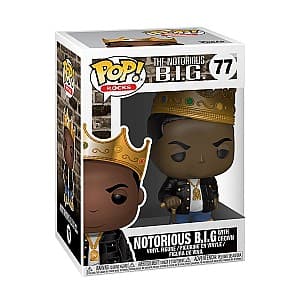 Figurina personaj Funko Pop Notorious B.I.G. cu coroana (31550)