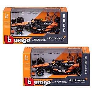Игрушечная машина BBURAGO McLaren F1 MCL38 1:43 (18-38214)