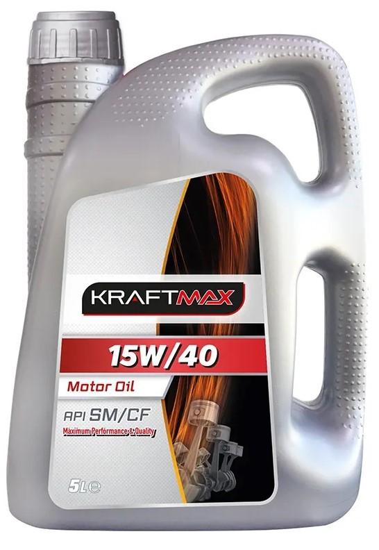 Моторное масло KRAFTMAX 15W40 API SM/CF 4 л