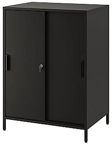 Comoda IKEA Trotten cu usi glisante 80x110 Antracit