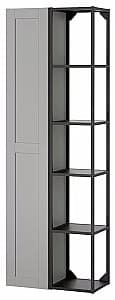 Стеллаж IKEA Enhet 90x32x180 Антрацит/Серый