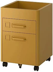 Комод IKEA Idasen с колесиками 42x61 Золотисто-коричневый