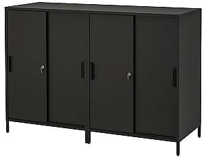 Comoda IKEA Trotten cu usi glisante 160x110 Antracit