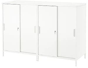 Комод IKEA Trotten с раздвижными дверцами 160x110 Белый