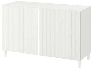 Комод IKEA Besta с дверцами 120x42x74 Белый/Суттервикен/Каббарп Белый