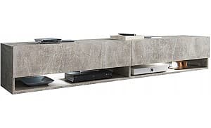Тумба под телевизор Bratex Lowboard A 180 (Concrete)