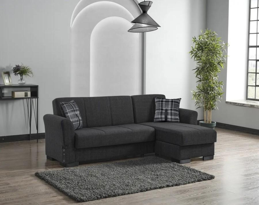 Угловой диван Fabulous Filamingo 58-002 (Dark Gray)
