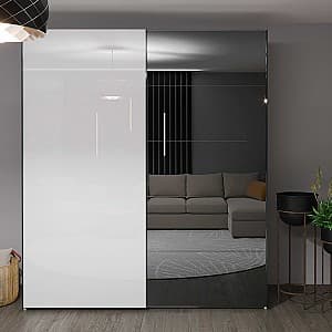 Dulap-cupe Bayro Napoli 200x230x58 cm Top Line Alb (604797)