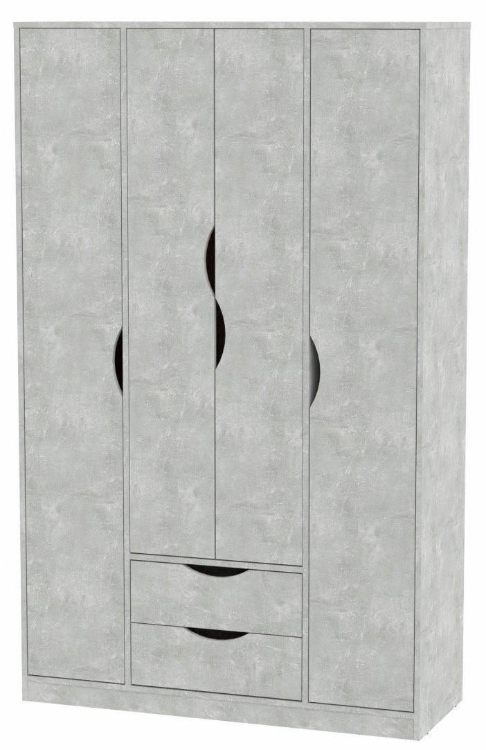 Dulap KompaniT Liubovi Atelie Deschis (Gri)