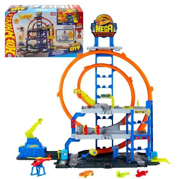  Hot Wheels Мега гараж с петлей (JBM74)
