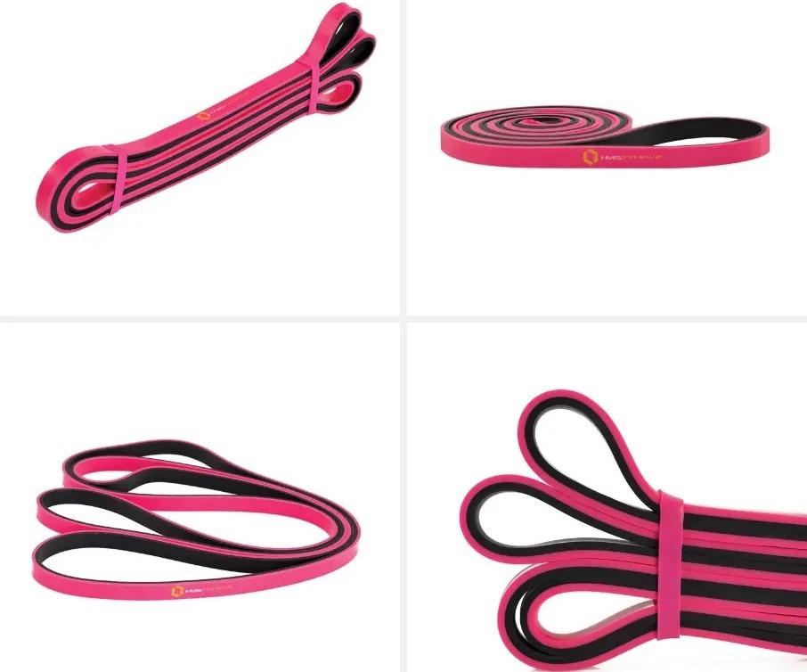 Banda elastica HMS GU06 Pink/Black