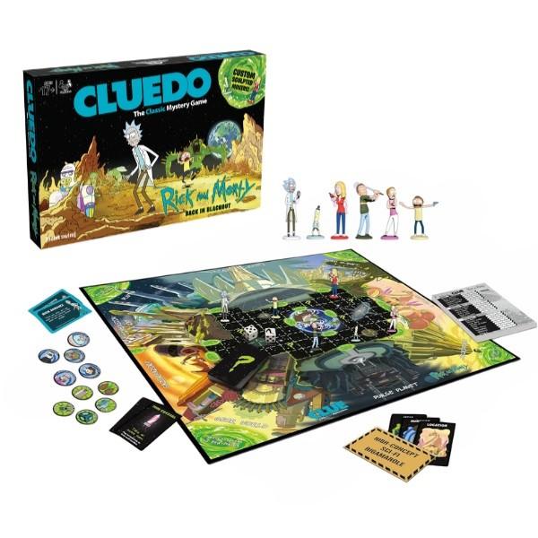 Joc de masa Winning Moves Cluedo Rick si Morty (EN)