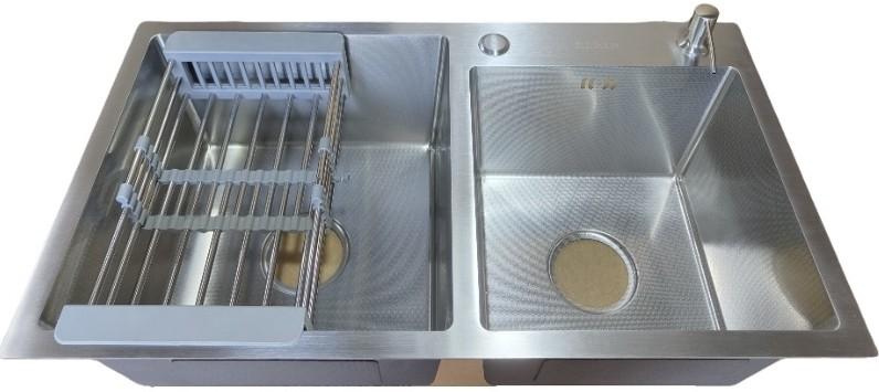 Chiuveta de bucatarie Backer Duo 750-41047 INOX